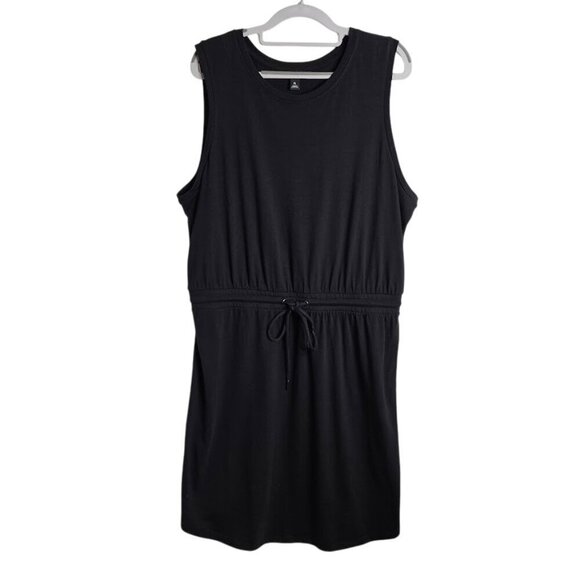 SIMPLY VERA WANG Casual Tank Dress BLACK size XL Minimalist Chic Sleeveless Cute - Picture 1 of 6
